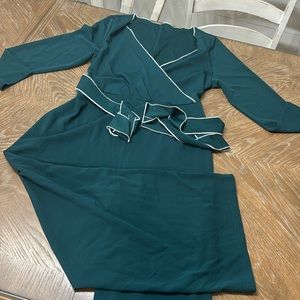 SHEIN stretchy Teal Jumpsuit, 1X